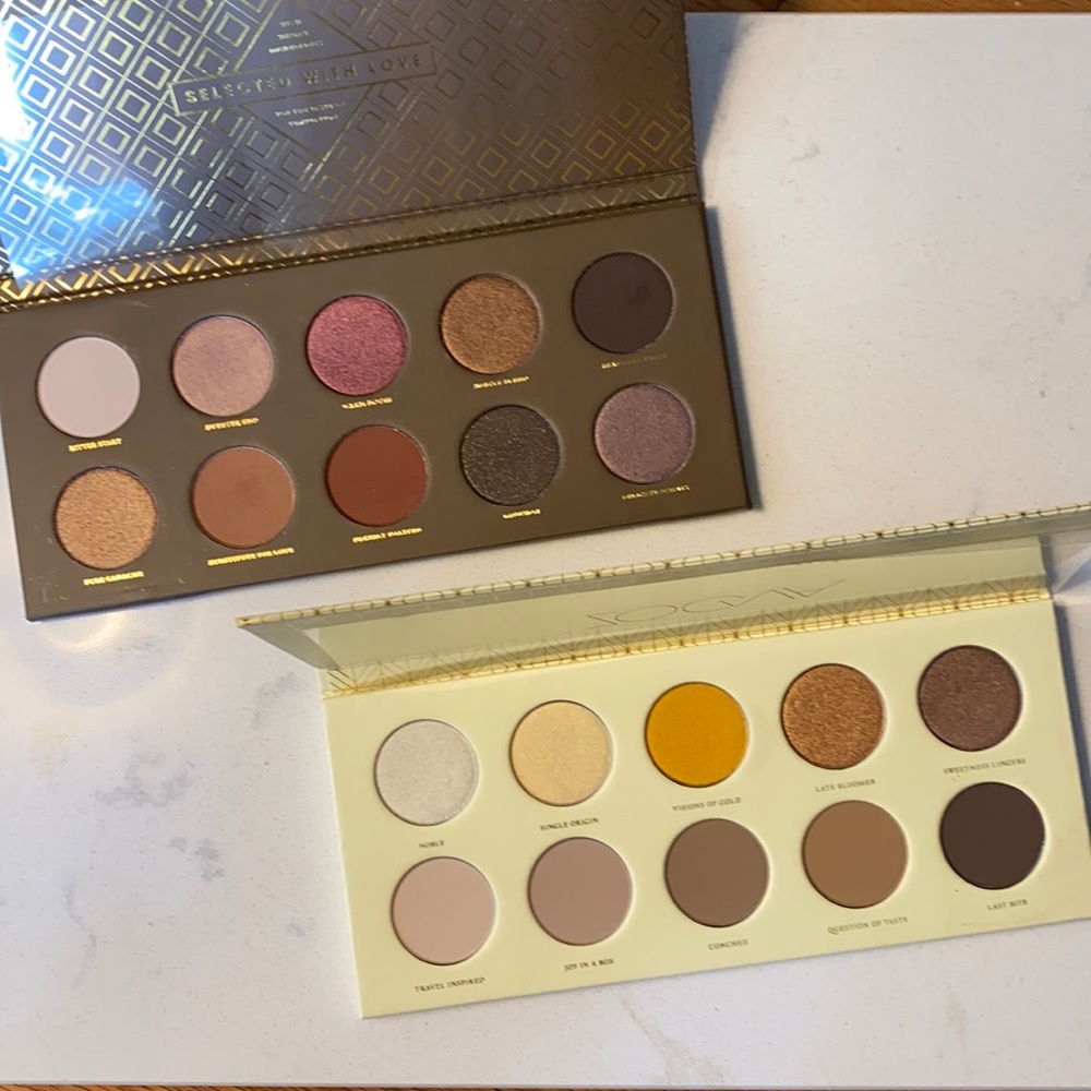 Zoeva Cocoa Blend & Blanc Fusion Eyeshadow Palette